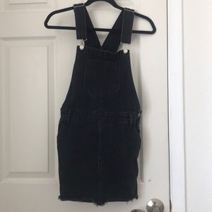 Forever 21 Black Overall Dress